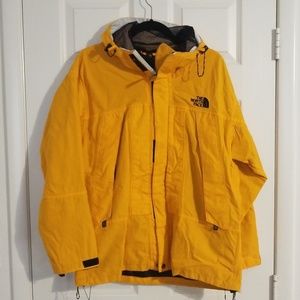 Size S Yellow Northface Hyvent Coat